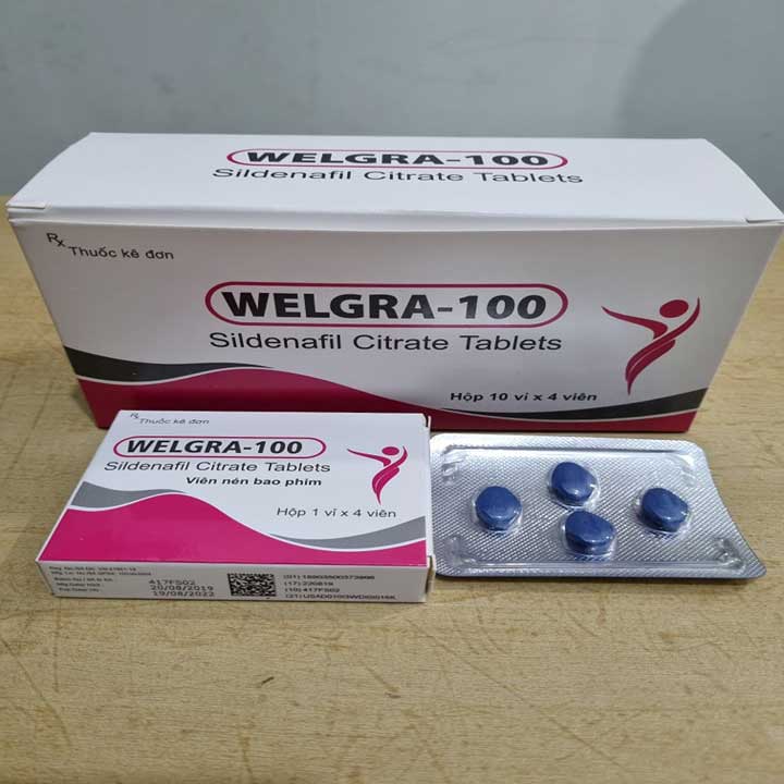 Thuốc cương dương ấn độ Welgra 100mg