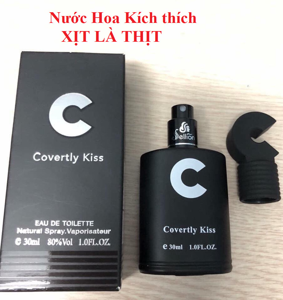 Nước hoa kích dục nữ CK COVERTLY KISS